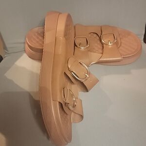 ROUGE 👡 SANDALS 👡 COLOR BRAUN SIZE 12